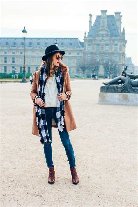 Neutral Winter Outfit In Paris The Fox And She Chicago Fashion Blog