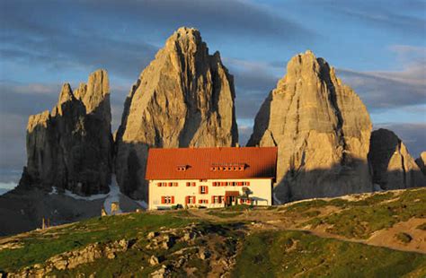 Rifugio Locatelli Tre Cime Di Lavaredo Dolomiti In Alto Adige