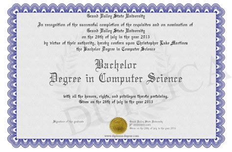 Bachelor Degree In Computer Science