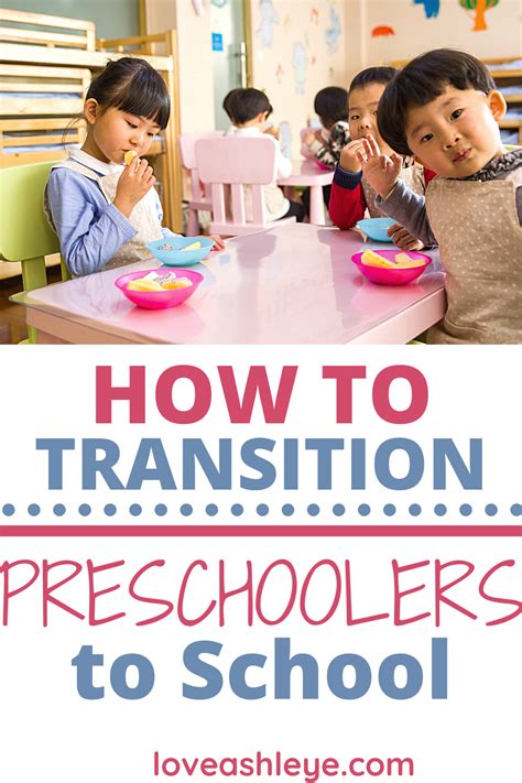 Transition Your Preschooler To School With 5 Easy Steps Love Ashley E