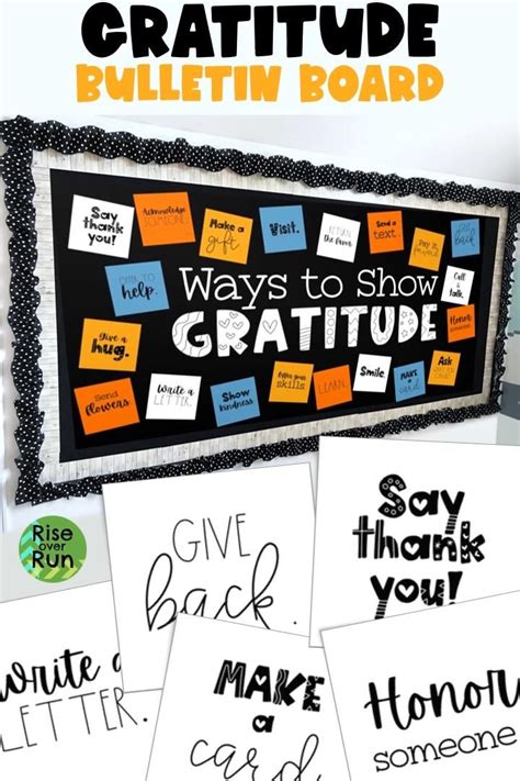 Thanksgiving Bulletin Board With Ways To Show Gratitude Video Video