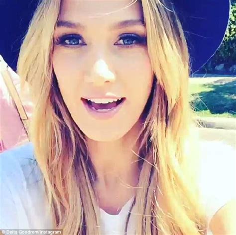 Making A Comeback Delta Goodrem Shows Off Flawless Complexion In Sepia
