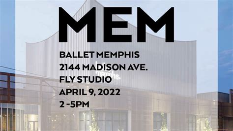 Ballet Memphis Company Artist Auditions For Season 36 Ballet Memphis