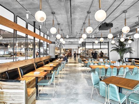 AvroKO Spearheads Dropbox HQ S Cafeteria And Coffee Bar Interior Design Projeto De Cafeteria