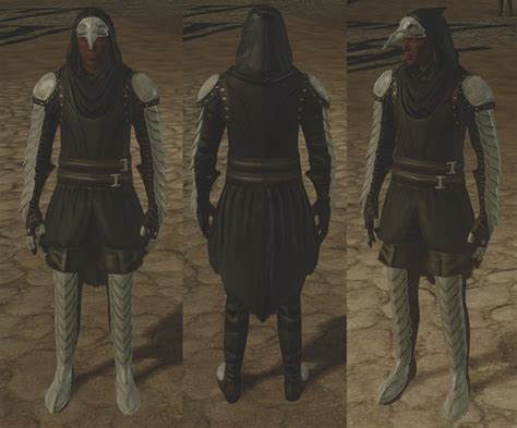 Crow Assassins Armor For Zevran By Themiscyra Samsimmies Dao Mods