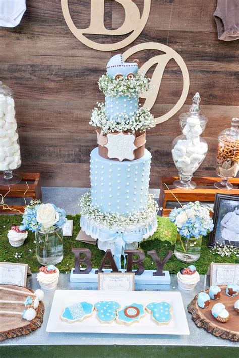 An Outdoor Chic Rustic Intimate Ocassion Baby Shower Party