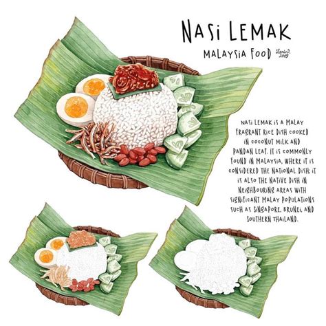 My Name Is LÊ Rin© On Instagram Practice 1 Malaysia Food 🇲🇾 Nasi