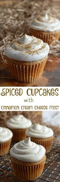 Spiced Cupcakes With Cinnamon Cream Cheese Frosting Are