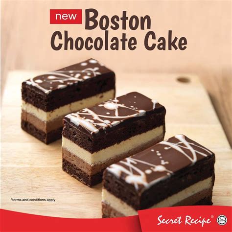Looking for an easy cake recipe? Secret Recipe New Boston Chocolate Cake | LoopMe Malaysia