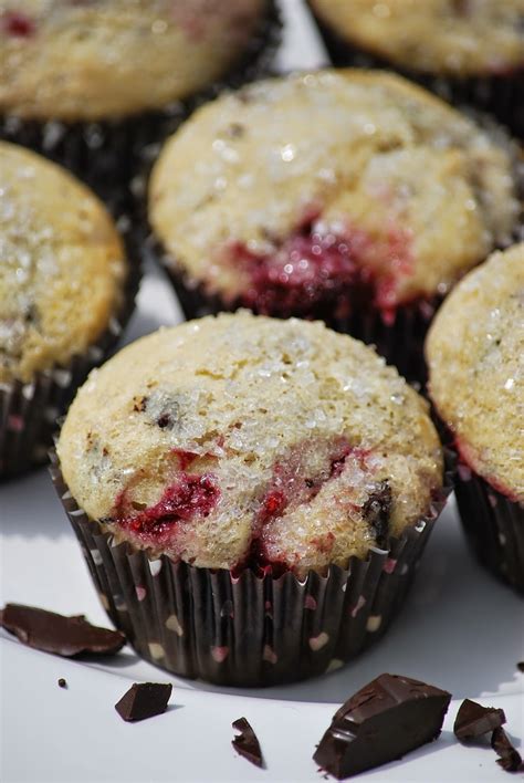 My Story In Recipes Dark Chocolate Raspberry Muffin