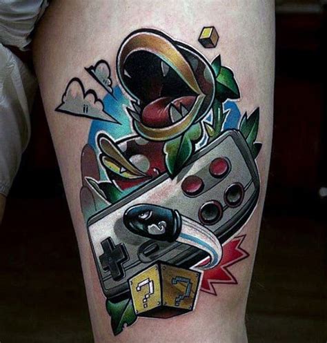 Top 161 Video Game Tattoo Ideas 2021 Inspiration Guide