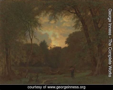 Evening 2 By George Inness Oil Painting