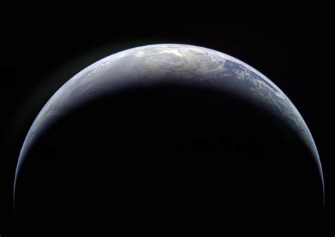 Crescent Earth From Rosetta The Planetary Society
