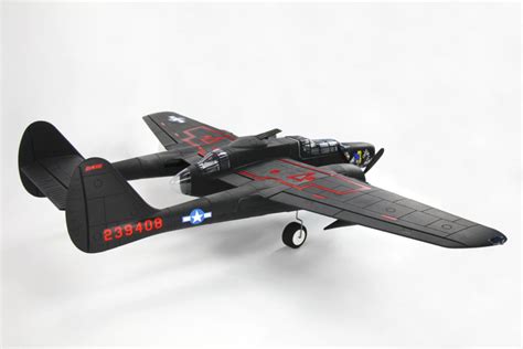 Dynam Northrop P 61 Black Widow 1500mm Wingspan Epo Warbird Fighter Rc