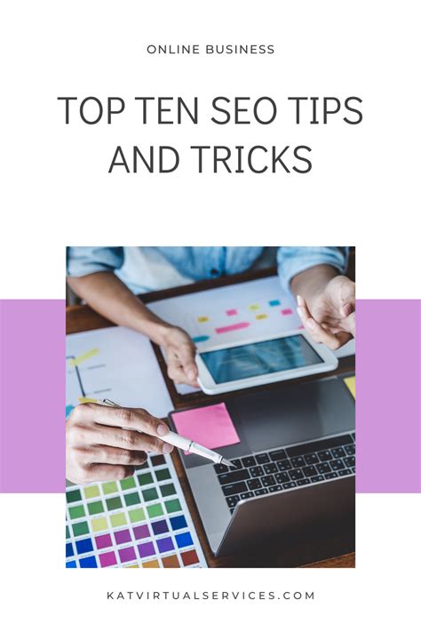 Top Ten Seo Tips And Tricks Seo Tips Small Business Marketing Strategy