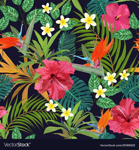 Tropical Flower Pattern