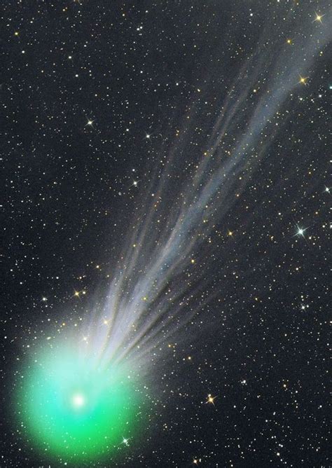 The Tail Of The Cometlovejoy On January 13 While Crossing The Sky