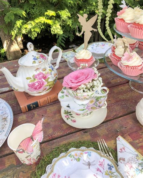 Fairy Garden Tea Party Ideas For Girls Fairy Birthday Party