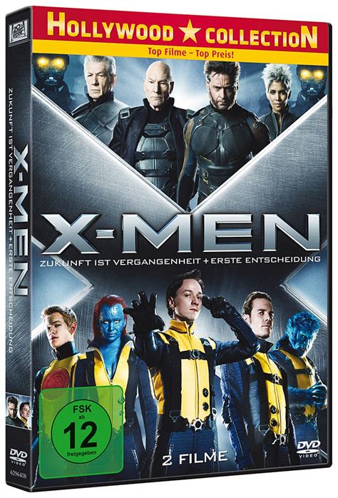 X Men Erste Entscheidung And Zukunft Ist Vergangenheit Dvd