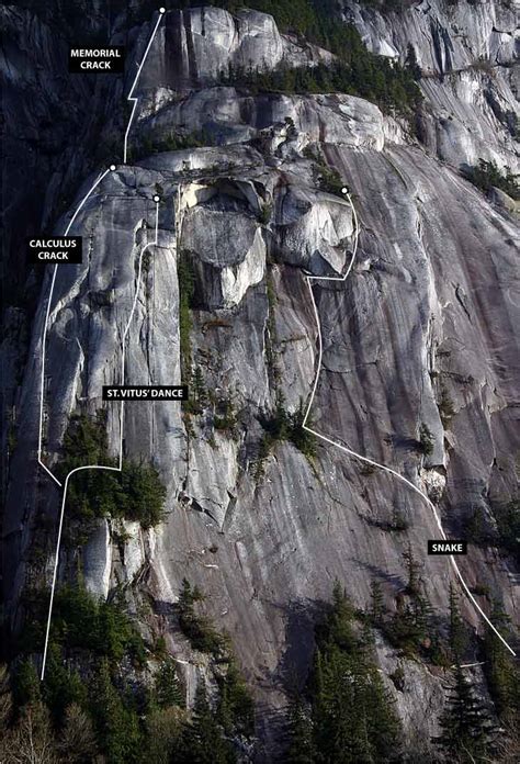 Calculus Crack Squamish Rock Guides Rock Climbing Guiding And Instruction