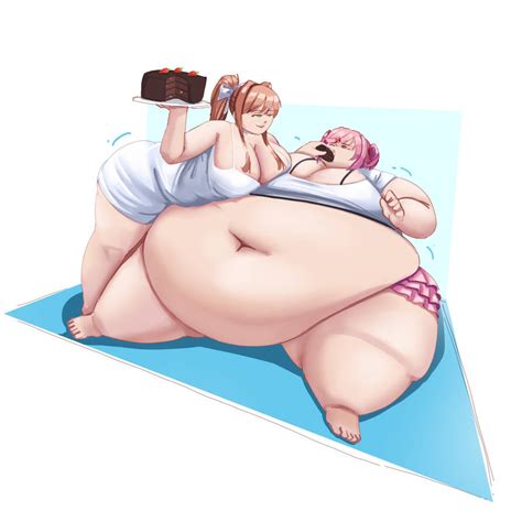 Rule 34 Bbw Breasts Bigger Than Head Bubble Butt Cake Doki Doki
