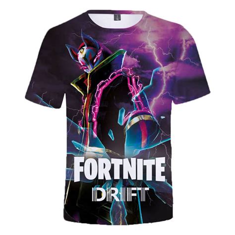 Fortnite Summer T Shirts Drift Graphic Tees Prestige Life