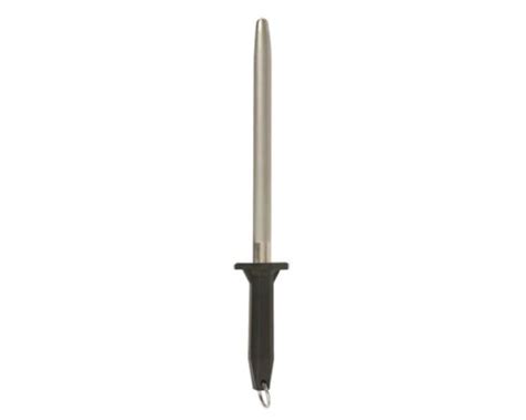 genware oval diamond knife sharpening steel 10 25cm