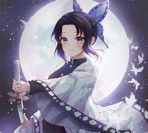 Shinobu Kocho The Moon Is Beautiful Animewpapers Demon Slayer