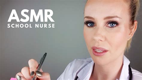 Asmr School Nurse Takes Sweet Care Of You Doctor Roleplay Youtube