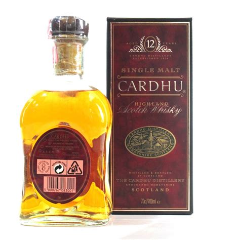 Cardhu 12 Year Old Single Malt Whisky Whisky Auctioneer