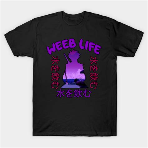 Weeb Life Rare Japanese Vaporwave Aesthetic Weeb T Shirt Teepublic