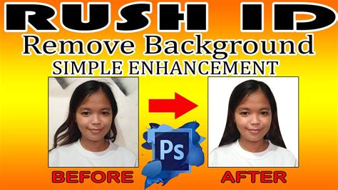 Rush Id 1x1 2x2 Rush Id Photoshop Simple Enhancement Tagalog