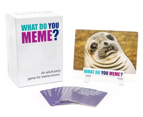 Memes are just like a humorous way of conveying messages through photos and videos. What Do You Meme? Card Game | Catch.com.au