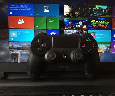 How To Connect A Ps4 Controller On A Windows Computer Via Bluetooth Or