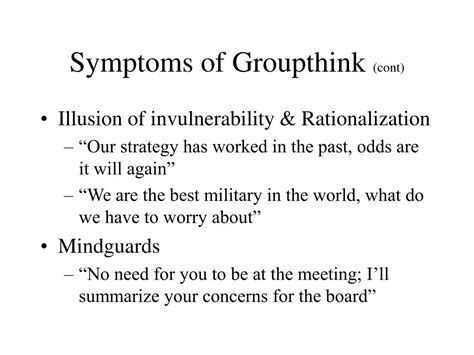 Ppt Groupthink Powerpoint Presentation Free Download Id690518