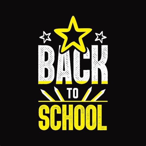 Premium Vector Back To School T Shirt Design