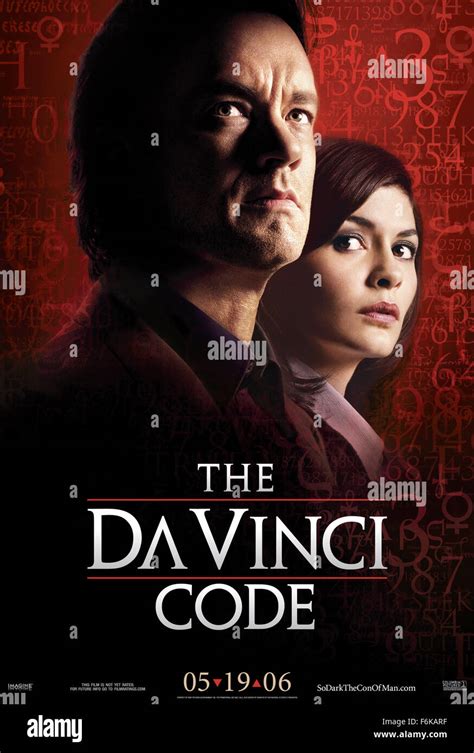 Da Vinci Code Film Poster Hi Res Stock Photography And Images Alamy