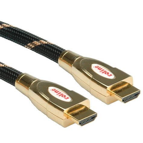 Roline Gold Hdmi Ultra Hd Cable Ethernet Mm 5 M Secomp