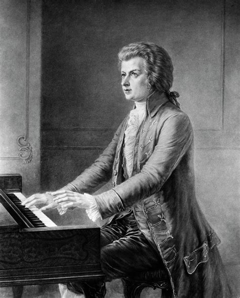 Wolfgang Amadeus Mozart 1756 1791 Painting By Granger