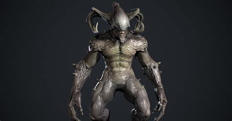 Faceless Demon 3d Creatures Unity Asset Store
