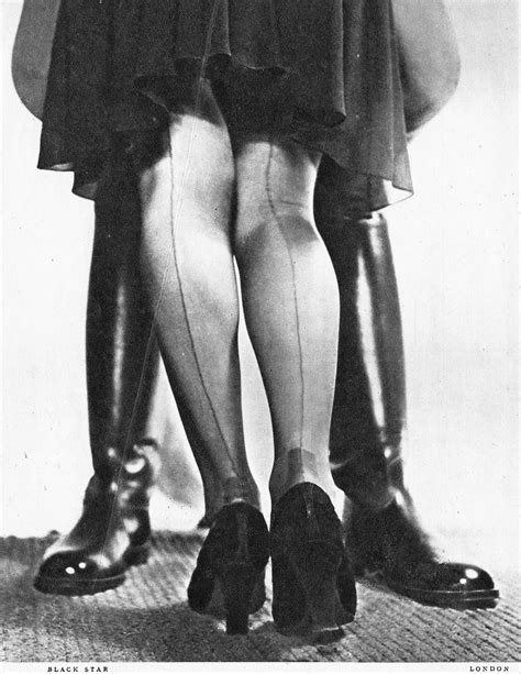 lilliput november 1945 nylons wild in the streets classic lingerie vintage stockings black