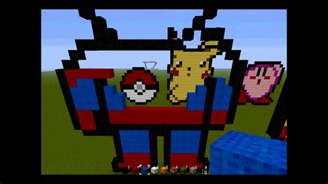 Minecraft Spiderman Pixel Art Speed Build Youtube