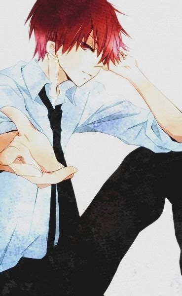 The anime genre has consistently drawn viewers in with its captivating visuals and cute characters. Anime Boy with red hair *-* ♥ | Anime drawing inspiration ...