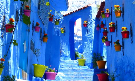 A Chefchaouen In Marocco Ci Si Sente In Un Mondo Dipinto Di Blu