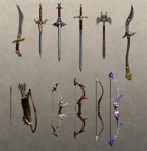 Melee Weapons by Hazzard65 on DeviantArt