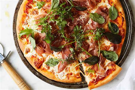 The mild wheat flavor is a nice backdrop to whatever toppings you want to layer on top. Ultra-Thin Pizza Crust Recipe | King Arthur Flour