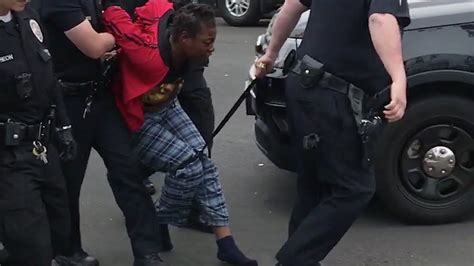 This Homeless Woman Was Dragged From Her Tent And Arrested Youtube