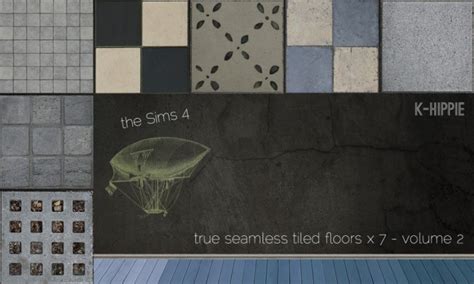 7 Tiled Floors Seamless Vol2 At K Hippie Sims 4 Updates
