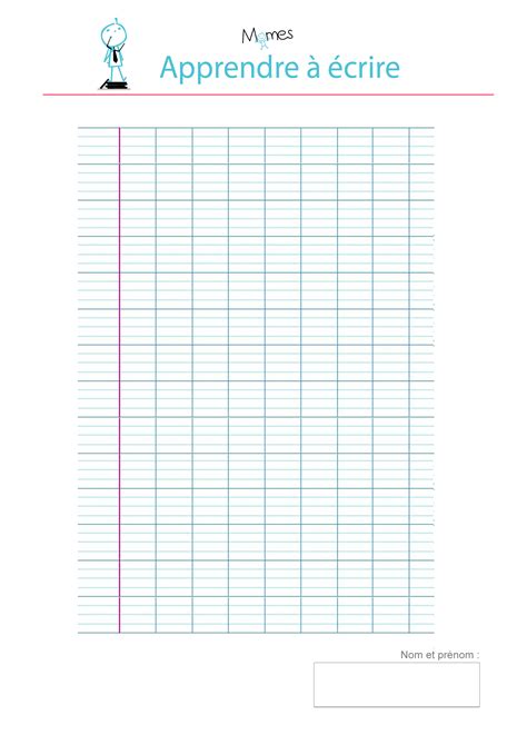 Plusieurs niveaux de gris, plusieurs taille de quadrillage. Modèle de lignes cursives vierge à imprimer - Momes.net
