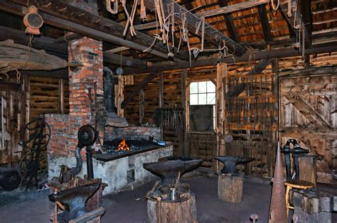 The Blacksmith Blacksmithing Wharton State Forest Blacksmith Shop